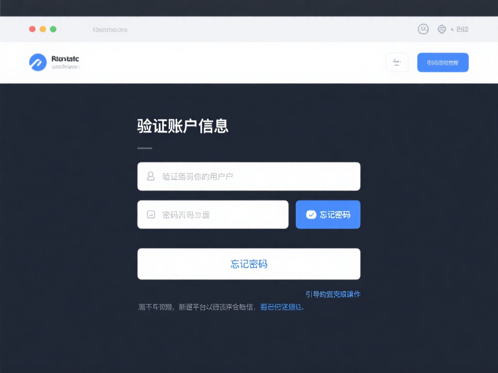 验证账户信息：仔细核对你的用户名和密码是否正确。如